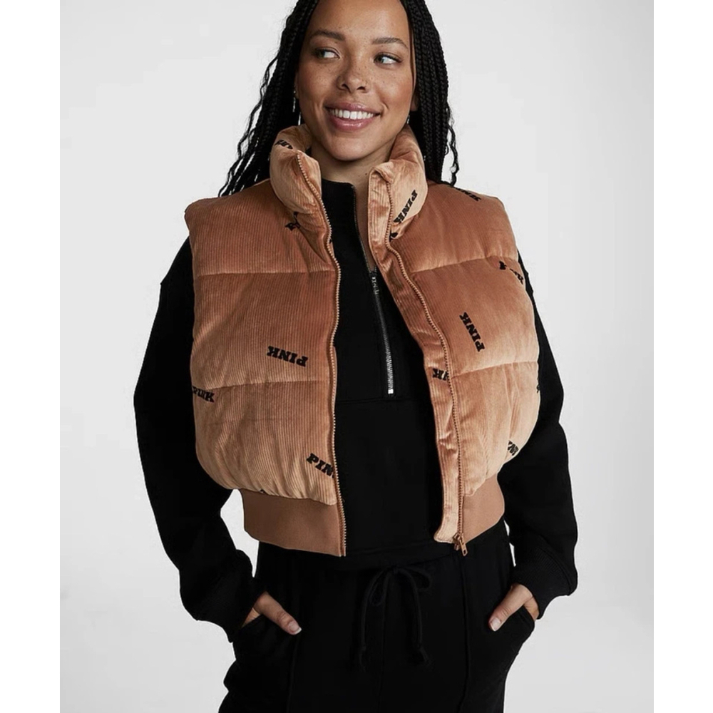 Victoria secret x Pink Puffer Vest· pick size S, M, 2xl - Picture 3 of 3
